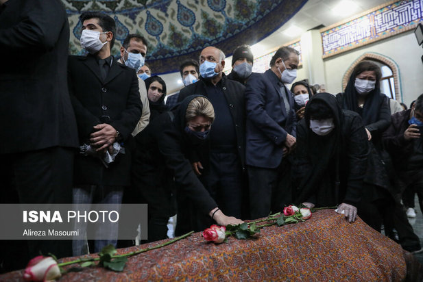 تشییع جنازه شجریان