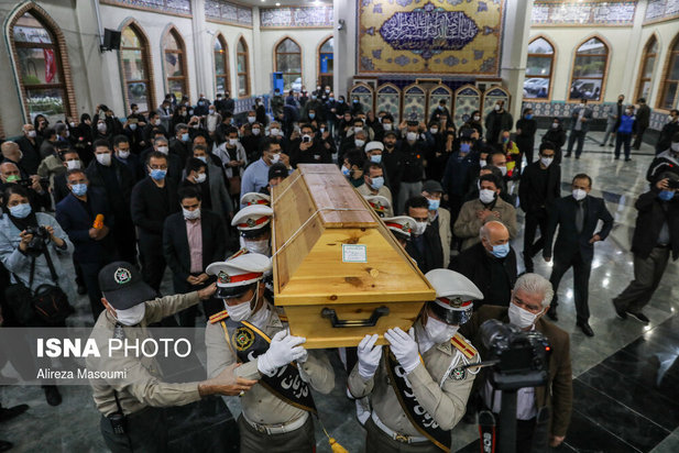 تشییع جنازه شجریان