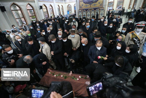 تشییع جنازه شجریان