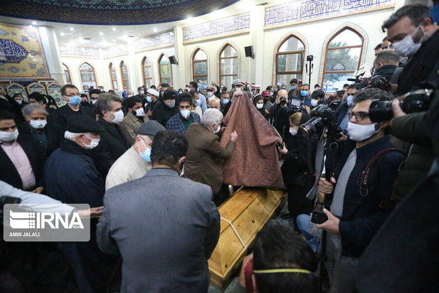 تشییع جنازه شجریان