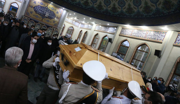 تشییع جنازه شجریان