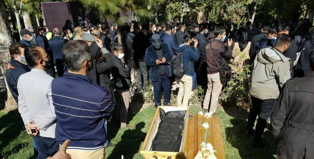 تدفین محمدرضا شجریان