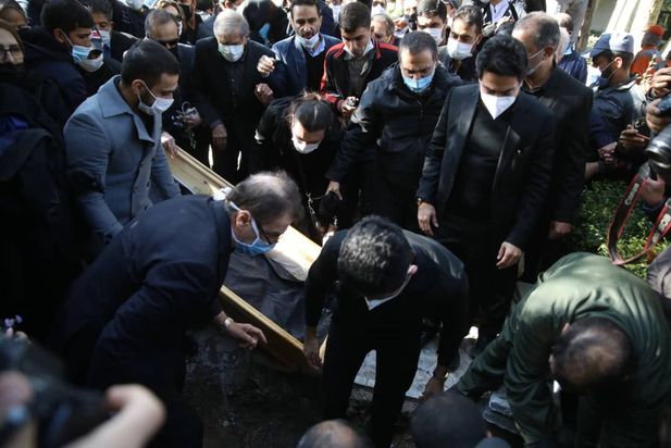 تدفین محمدرضا شجریان