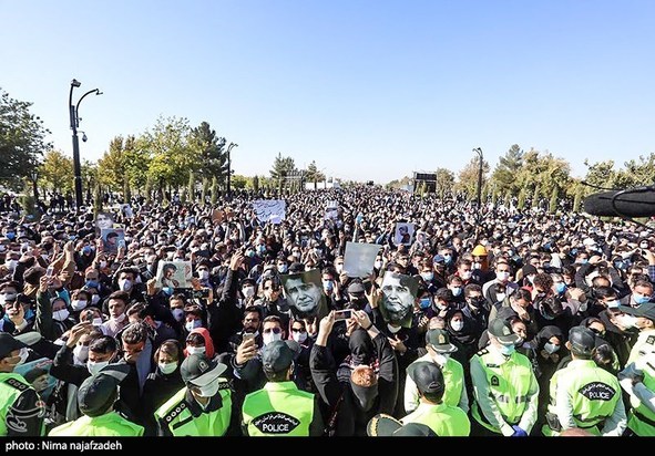 خاکسپاری محمدرضا شجریان