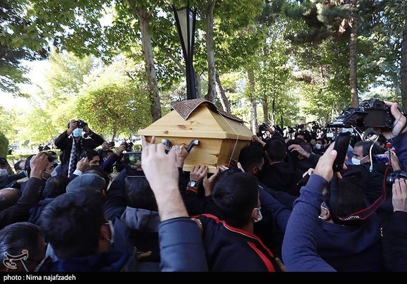 خاکسپاری محمدرضا شجریان