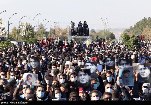 خاکسپاری محمدرضا شجریان