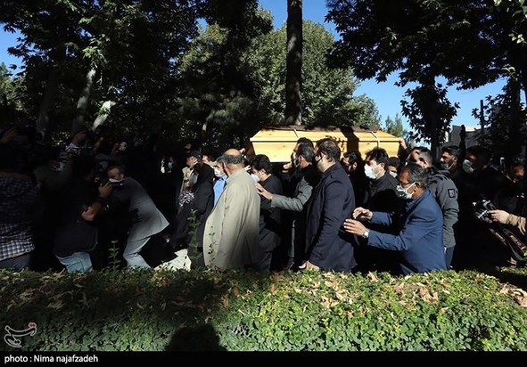 خاکسپاری محمدرضا شجریان