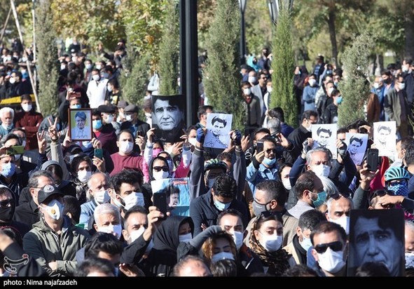 خاکسپاری محمدرضا شجریان