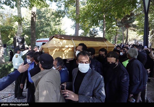 خاکسپاری محمدرضا شجریان