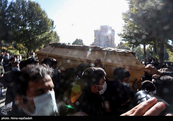 خاکسپاری محمدرضا شجریان