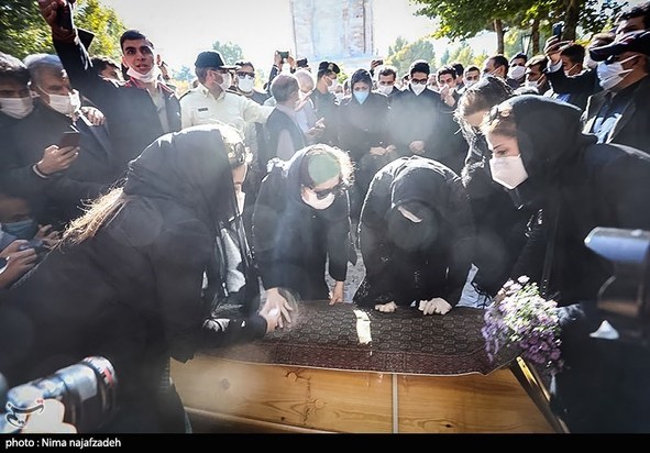 خاکسپاری محمدرضا شجریان