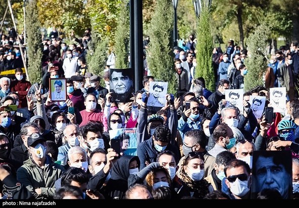 خاکسپاری محمدرضا شجریان