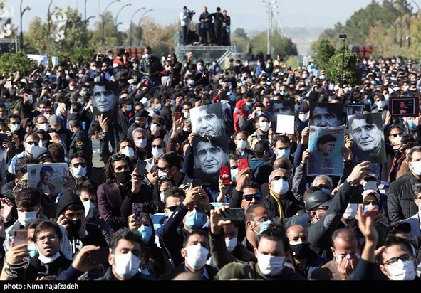 خاکسپاری محمدرضا شجریان