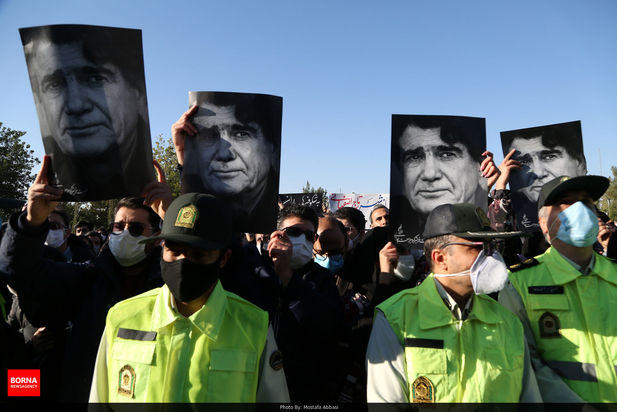 خاکسپاری محمدرضا شجریان