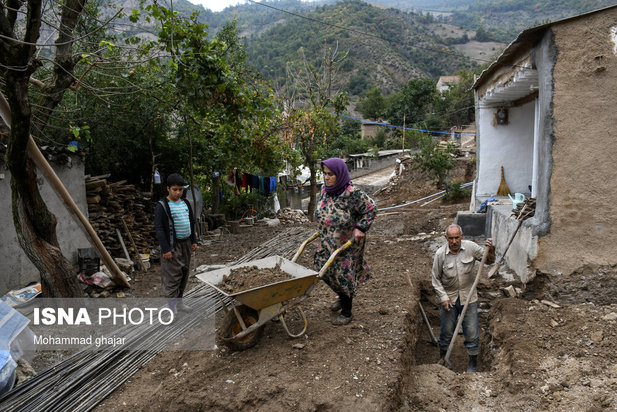وضعیت روستای قورچای، یک ماه پس از وقوع زلزله