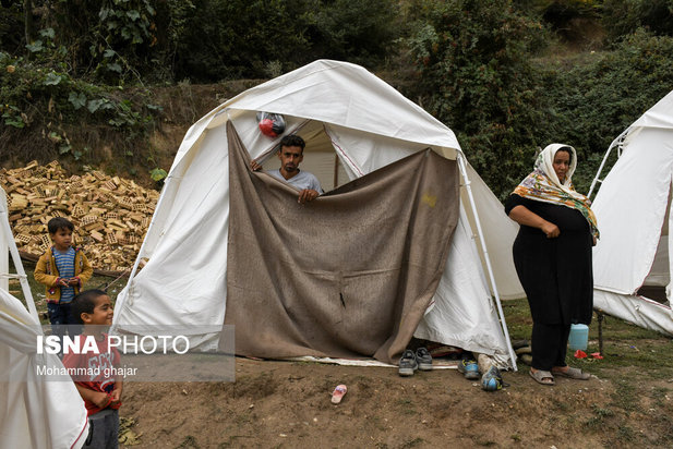 وضعیت روستای قورچای، یک ماه پس از وقوع زلزله