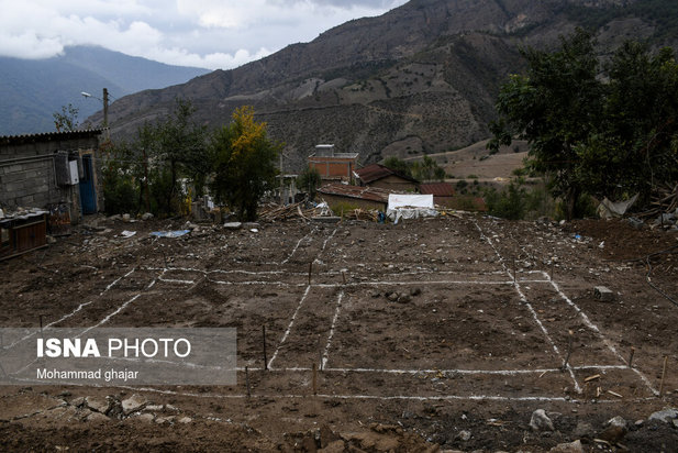 وضعیت روستای قورچای، یک ماه پس از وقوع زلزله