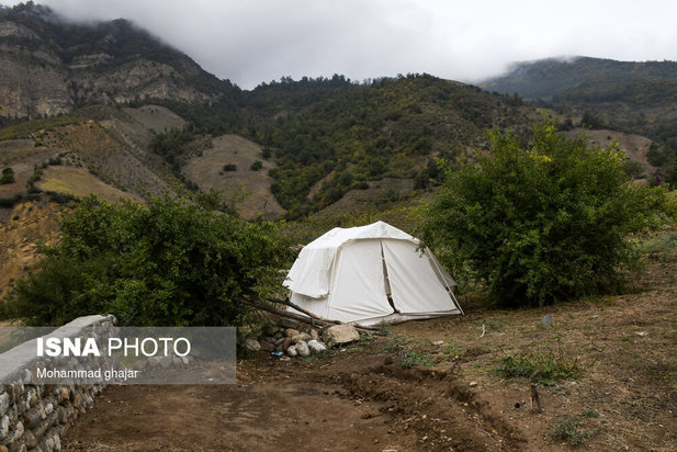 وضعیت روستای قورچای، یک ماه پس از وقوع زلزله