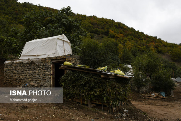 وضعیت روستای قورچای، یک ماه پس از وقوع زلزله
