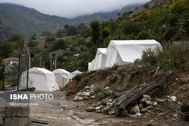 وضعیت روستای قورچای، یک ماه پس از وقوع زلزله