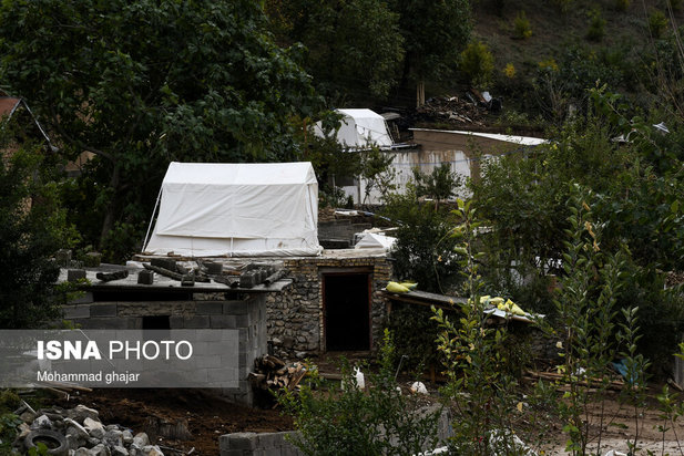 وضعیت روستای قورچای، یک ماه پس از وقوع زلزله