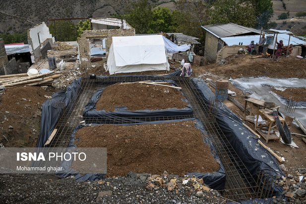 وضعیت روستای قورچای، یک ماه پس از وقوع زلزله