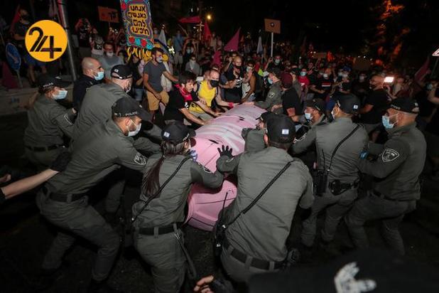 تظاهرات علیه نتانیاهو