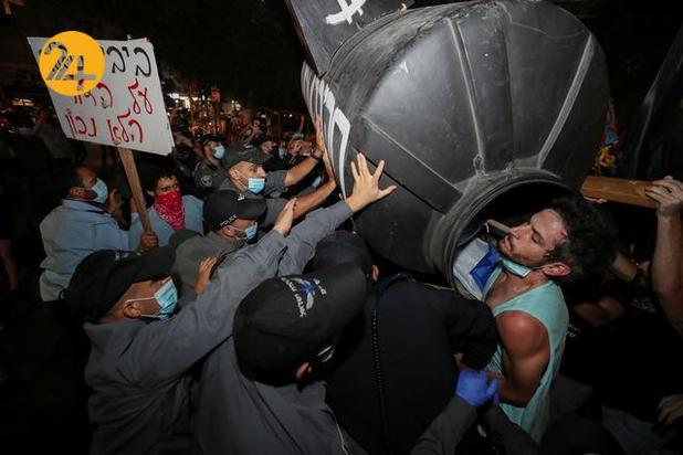 تظاهرات علیه نتانیاهو