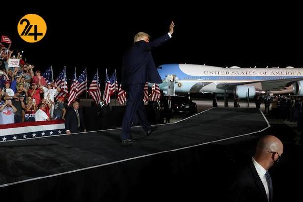 سخنرانی ترامپ در کمپین انتخاباتی سنفورد