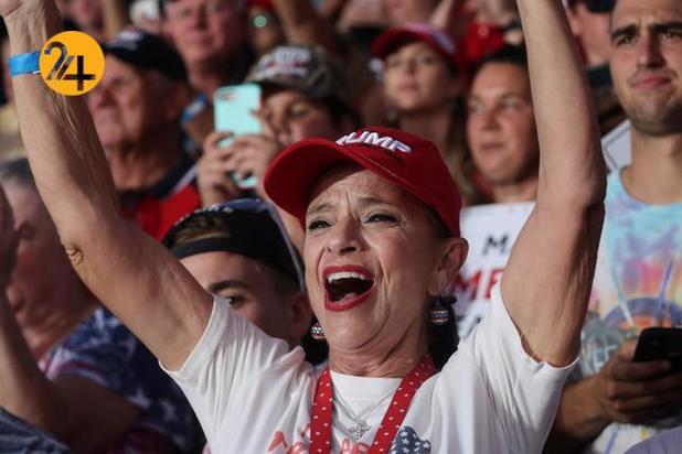 سخنرانی ترامپ در کمپین انتخاباتی سنفورد