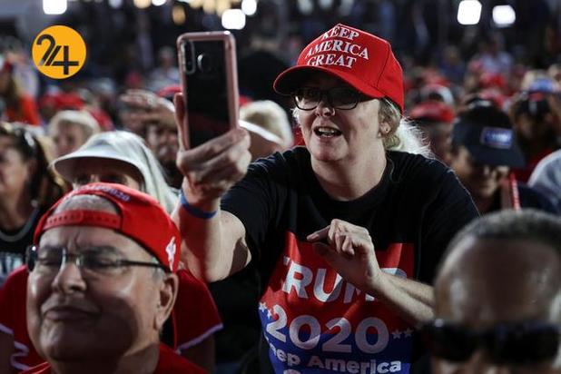 سخنرانی ترامپ در کمپین انتخاباتی سنفورد