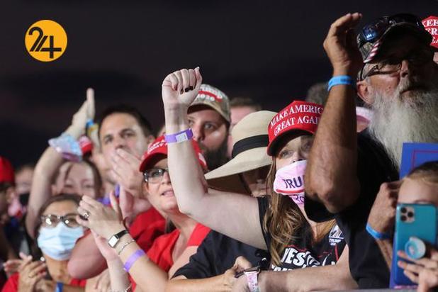 سخنرانی ترامپ در کمپین انتخاباتی سنفورد