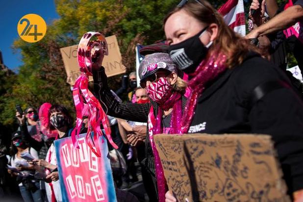 اعتراضات ضد ترامپ در واشنگتن