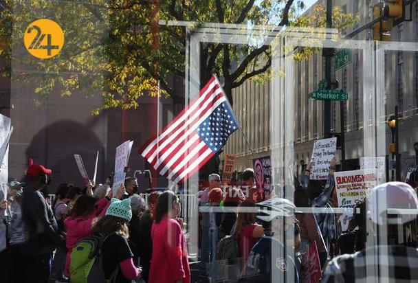 اعتراضات ضد ترامپ در واشنگتن