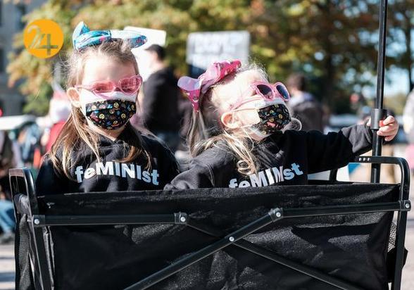 اعتراضات ضد ترامپ در واشنگتن