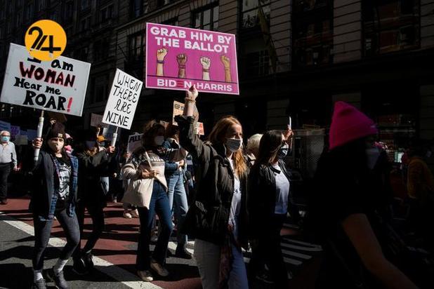 اعتراضات ضد ترامپ در واشنگتن