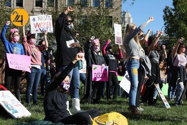 اعتراضات ضد ترامپ در واشنگتن