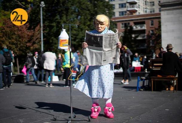 اعتراضات ضد ترامپ در واشنگتن