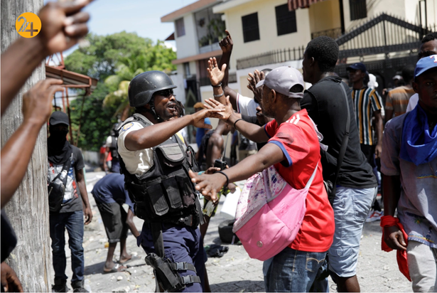 اعتراضات هائیتی