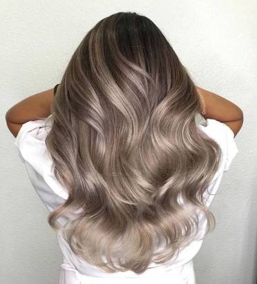 رنگ مو پاییزی