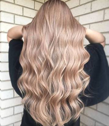 رنگ مو پاییزی