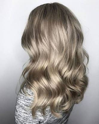 رنگ مو پاییزی