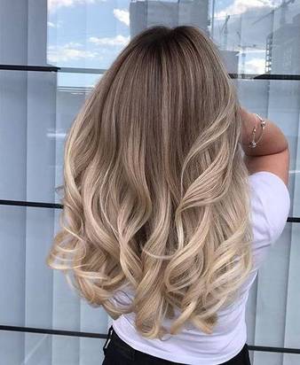 رنگ مو پاییزی