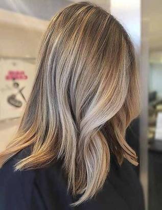 رنگ مو پاییزی