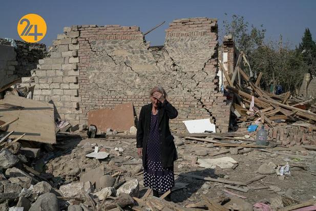 تصاویر غمبار از جنگ ارمنستان و آذربایجان