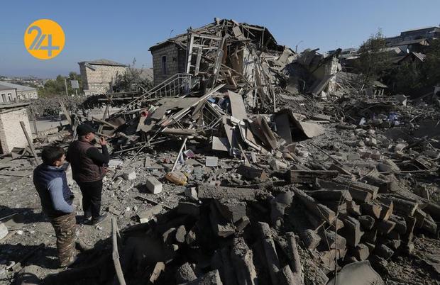 تصاویر غمبار از جنگ ارمنستان و آذربایجان