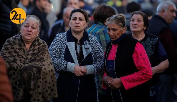 تصاویر غمبار از جنگ ارمنستان و آذربایجان