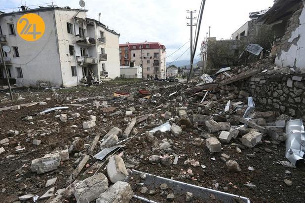 تصاویر غمبار از جنگ ارمنستان و آذربایجان