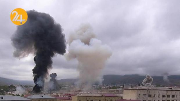 تصاویر غمبار از جنگ ارمنستان و آذربایجان