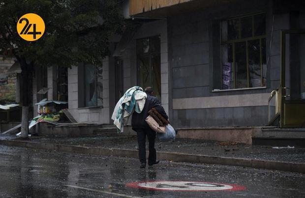 تصاویر غمبار از جنگ ارمنستان و آذربایجان